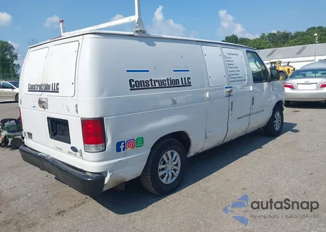 2003 Ford E-150 Commercial из США, поврежденный, VIN 1FTRE14203HB29954